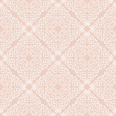 White curly graphic pattern on light background