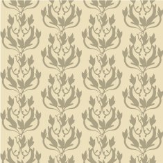 beige floral wallpaper N6