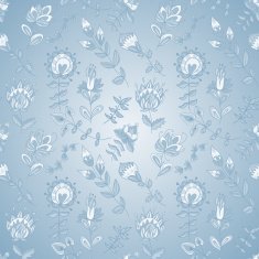 Seamless texture with flowers N96