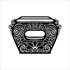 Ornate Bank of Face Cream Isolated