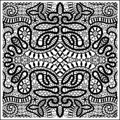 Seamless background lace pattern abstract decoration