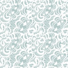 Lace seamless pattern with flowers N156