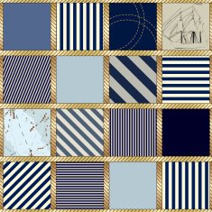 Style nautical pattern