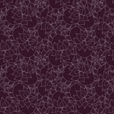 Seamless dark texture with flower N3