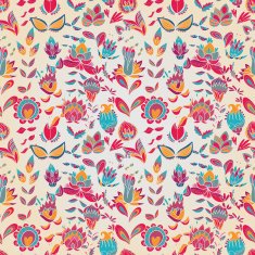 Seamless texture with flowers N102