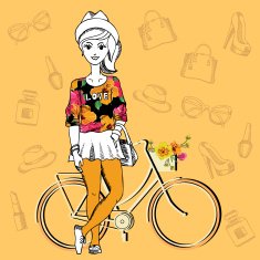 Hipster girl N21