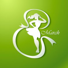 Happy Women's day greeting card N3