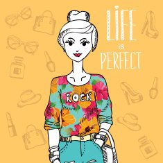 Hipster girl N26