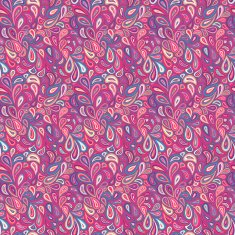 Hand-drawn vector seamless floral pattern N3