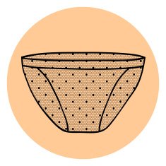 Lacy sexy vector panty N6