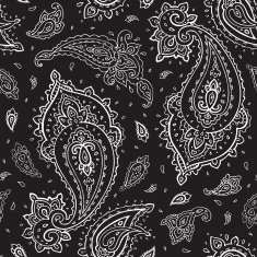 Seamless Paisley background N37