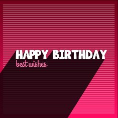 birthday card N87