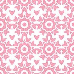 Abstract pink repeat geometrical seamless pattern background