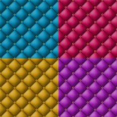 Button-tufted leather background