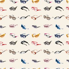 seamless Glasses & Sunglasses pattern