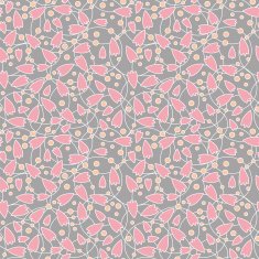 Seamless Abstract Pink Flower N2