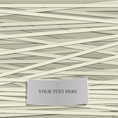 Stripe pattern with Label for Text Vector N9