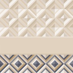 Fashion pattern with square diamonds N4