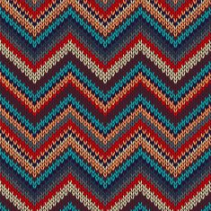 Style Seamless Knitted Pattern N2
