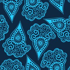 Seamless paisley texture for your design N2