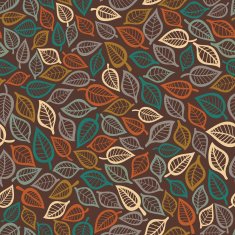Summer seamless leaf pattern N10