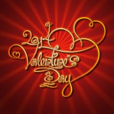 Glamorous Gold - 2014 Valentines Day