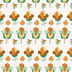 Seamless pattern with flowers N51