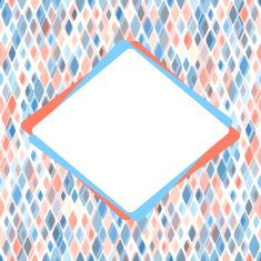 Template for card or invitation N7