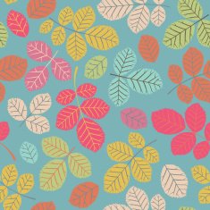 Seamless pattern with leaf abstract texture N13