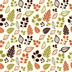 Seamless leaf pattern N44