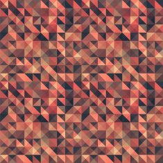 Retro seamless triangle abstract pattern