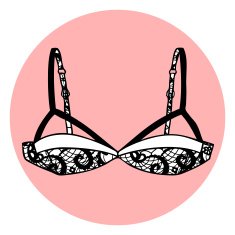 Lacy sexy vector bra N8
