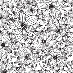 Seamless floral background N194