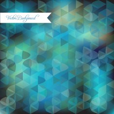 abstract background triangles from a dark turquoise