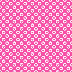 Heart shape vector seamless pattern (tiling) N7