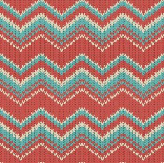 seamless zigzag vector knitted background N8