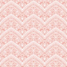 Lace seamless pattern with flowers N158