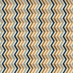 Fashion zigzag pattern in retro colors