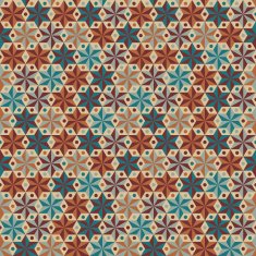Anise stars pattern