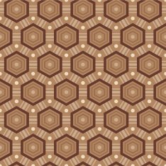 Seamless pattern in brown colors N2