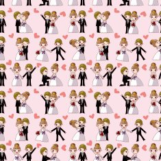 Wedding Seamless Pattern N2