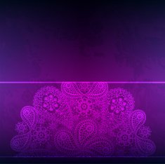 Template frame design for card with lace ribbon N8