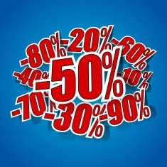 Hard Discount Sale Badges N3