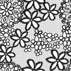 Flower lacy seamless background N37