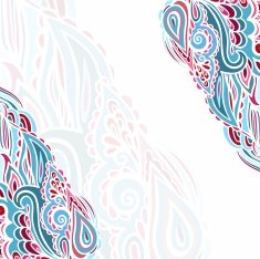 Vector paper decor