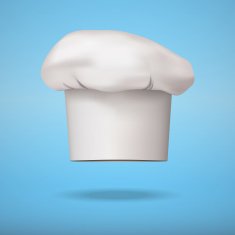 White chef cap toque free image download