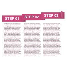 Abstract paper infographic Design element Vector illustration N3