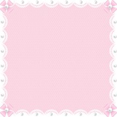 white lace background and pearls