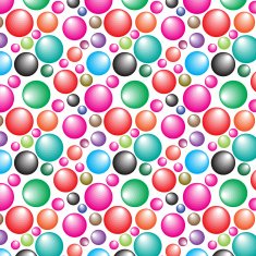 Abstract geometric circle background on white N2