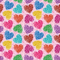 Valentine heart seamless N2